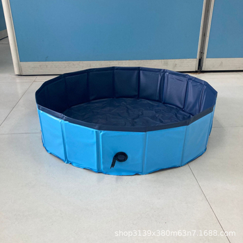 GSO Детски сгъваем PVC басейн за къпане — преносим, екологично чист