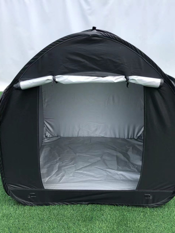 Iekštelpu saliekamā telts ar bumbu baseina aizsargu bērniem; vienslāņu konstrukcija, tērauda rāmis, Oxford audums, ūdensnecaurlaidība 2000–3000 mm