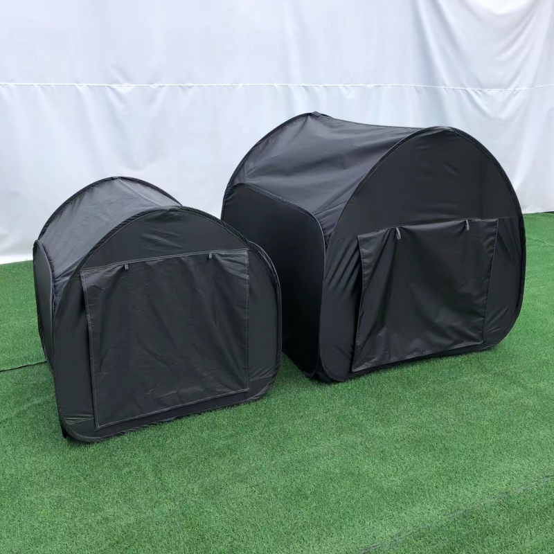 Iekštelpu saliekamā telts ar bumbu baseina aizsargu bērniem; vienslāņu konstrukcija, tērauda rāmis, Oxford audums, ūdensnecaurlaidība 2000–3000 mm