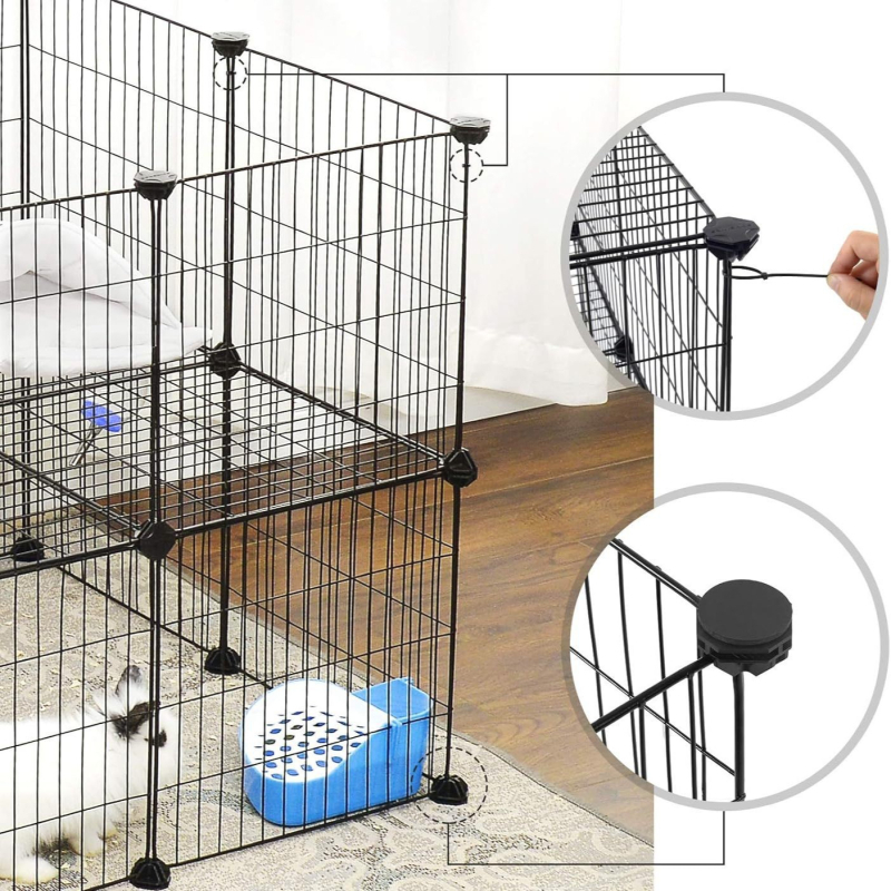 Ограда за домашни любимци Forest vine – метална мрежа, вътрешна клетка за кучета и котки, произход Zhejiang, не е внос