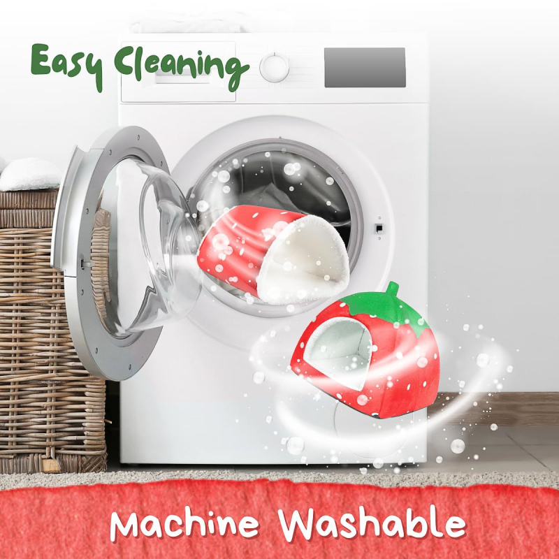 Σετ καταφύγιου και τούνελ για ινδικά χοιρίδια, 2 τεμάχια, από φλανέλ, για μικρά κατοικίδια