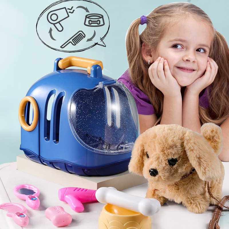 Nyuszis plüss baba, rövid plüss, PP gyapot töltés, multifunkcionális zenés hanggal, 0–3 éveseknek