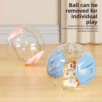 Hamsteru skrējiena ritenis — plastmasas konstrukcija, GXALKJ zīmols, piemērots maziem mājdzīvniekiem