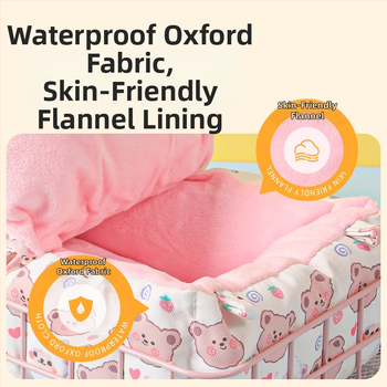 Спално гнездо за хамстери (памучна тъкан; Weibi; есен и зима; подходящо за хамстер)