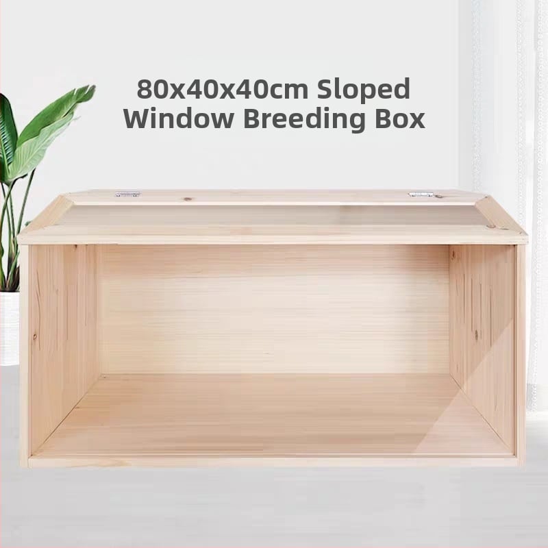 Клетка за развъждане на пъдпъдъци от масивно дърво с изолирана камера за хамстери и пъдпъдъци