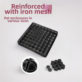 Metalo grotelės gyvūnams: katės narvas, šuns narvas, katės vila ir sandėliavimo lentyna