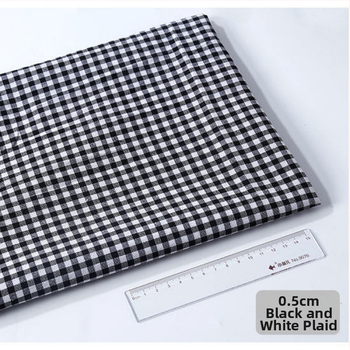 Μαξιλάρι με τετράγωνο καρό μοτίβο, ύφασμα πολυεστέρα και γέμισμα πολυεστέρα - Νέο κινεζικό στυλ