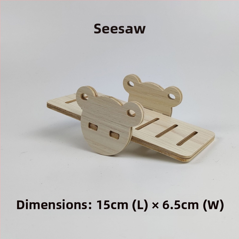 Дървена къщичка за хамстери — укритие за всички сезони