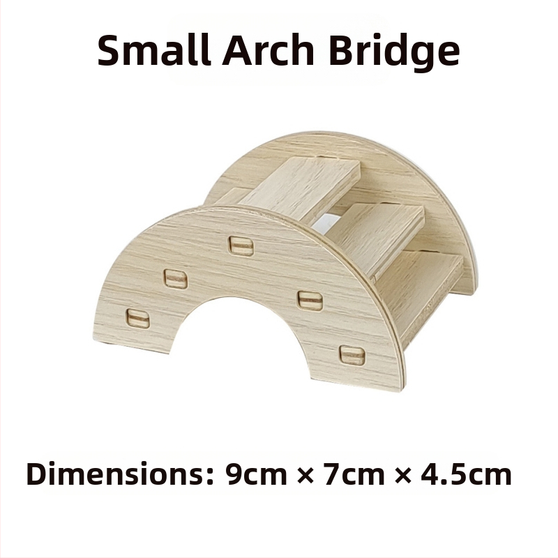 Дървена къщичка за хамстери — укритие за всички сезони