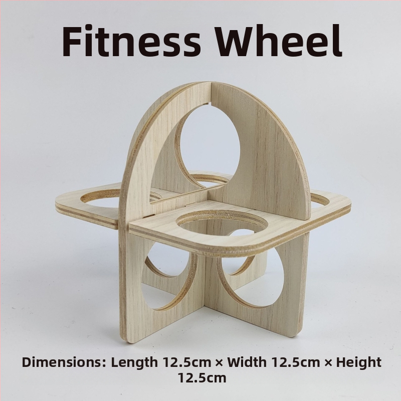 Дървена къщичка за хамстери — укритие за всички сезони