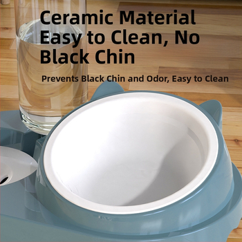 Μπολ για γάτες με ενσωματωμένο δοχείο νερού - Εργαλεία διατροφής κατοικίδιων - Υλικό: Άλλο; Εισαγωγή: Όχι; Κατάλληλο: Γάτα; Κατηγορία: Εργαλεία διατροφής κατοικίδιων