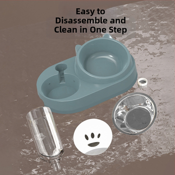 Μπολ για γάτες με ενσωματωμένο δοχείο νερού - Εργαλεία διατροφής κατοικίδιων - Υλικό: Άλλο; Εισαγωγή: Όχι; Κατάλληλο: Γάτα; Κατηγορία: Εργαλεία διατροφής κατοικίδιων