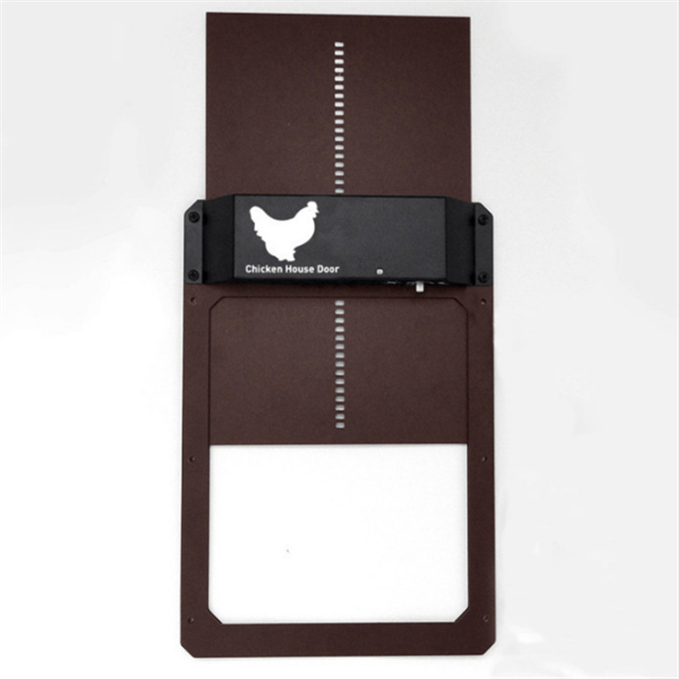 Automātiskas cāļu kūts durvis ar gaismas sensoru (Materiāls: Plastmasa; Izcelsme: Zhejiang; Importēšana: Nē; Zīmols: Cits)