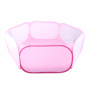 Εξάγωνος φορητός οικίσκος σκύλου από ύφασμα