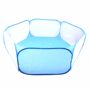 Εξάγωνος φορητός οικίσκος σκύλου από ύφασμα