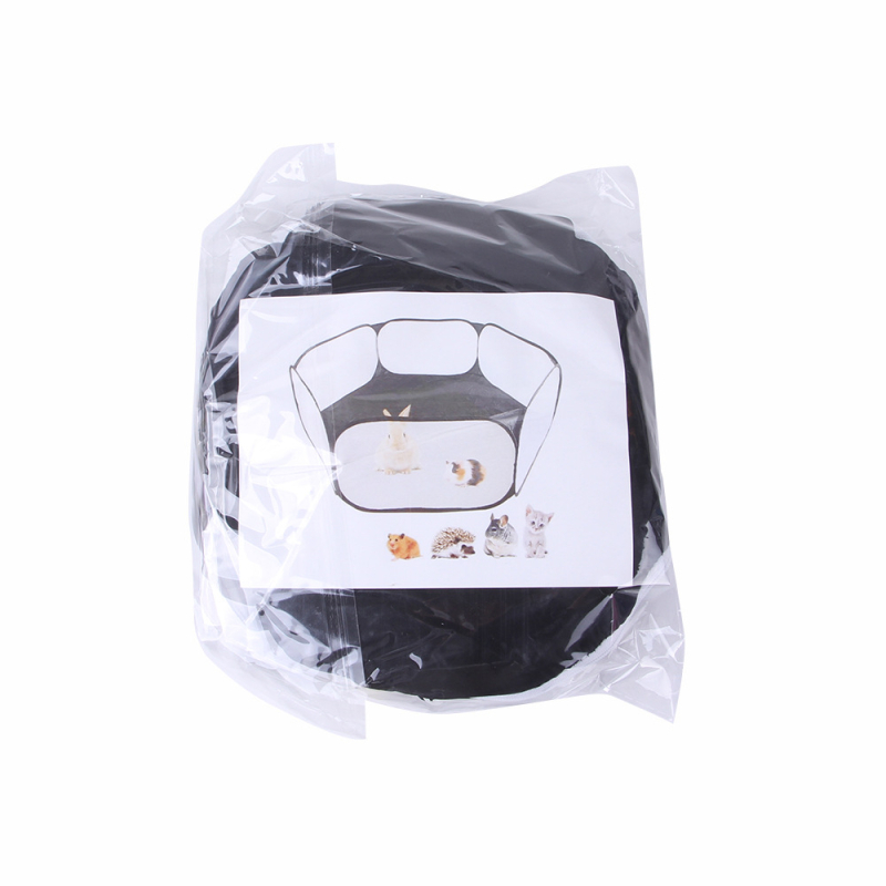 Hatszögletű összecsukható kutyasátor-kerítés