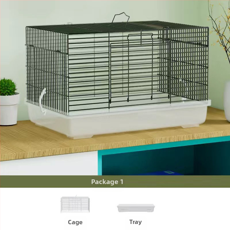 Клетка за хамстери от неръждаема стомана; марка: Друг; подходяща за хамстери