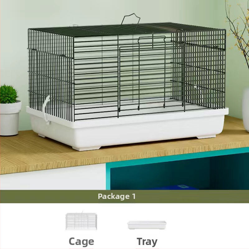 Клетка за хамстери от неръждаема стомана; марка: Друг; подходяща за хамстери