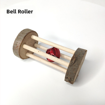 Παιχνίδι για κατοικίδια από ξύλο μήλου με κουδουνάκι και περιστρεφόμενη ρόδα (Υλικό: Ξύλο μήλου; Προορισμός: για κατοικίδια; Εισαγωγή: Όχι; Χαρακτηριστικά: Κουδουνάκι, περιστρεφόμενη ρόδα, παιχνίδι δαγκώματος)