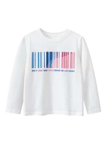 Детска памучна тениска с дълъг ръкав в корейски стил, кръгло деколте, 100% памук, карикатурен принт, есен 2023, подходяща за деца над 8 години