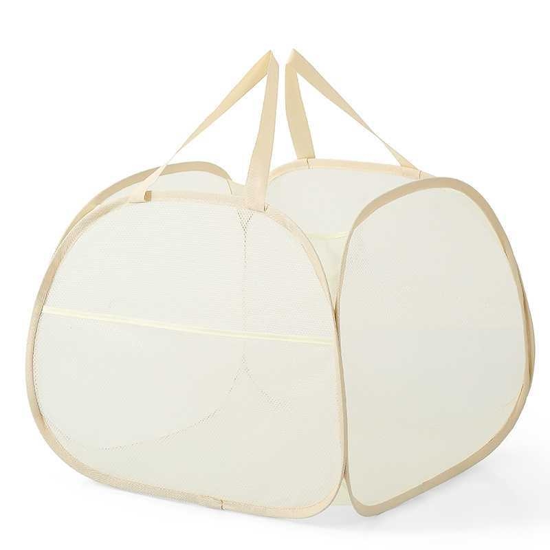 Kvadratinė skalbinių krepšys, poliesterio audinys; prekės ženklas Lu ren; tinka vonios kambariui, namams ir miegamajam; dėžutėje 100 vnt.