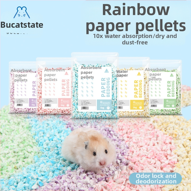 Hamsteru segumu substrāts no virgin koka masas, aromātu kontrole, augsta uzsūkšana, zīmols BUCATSTATE/Buka star