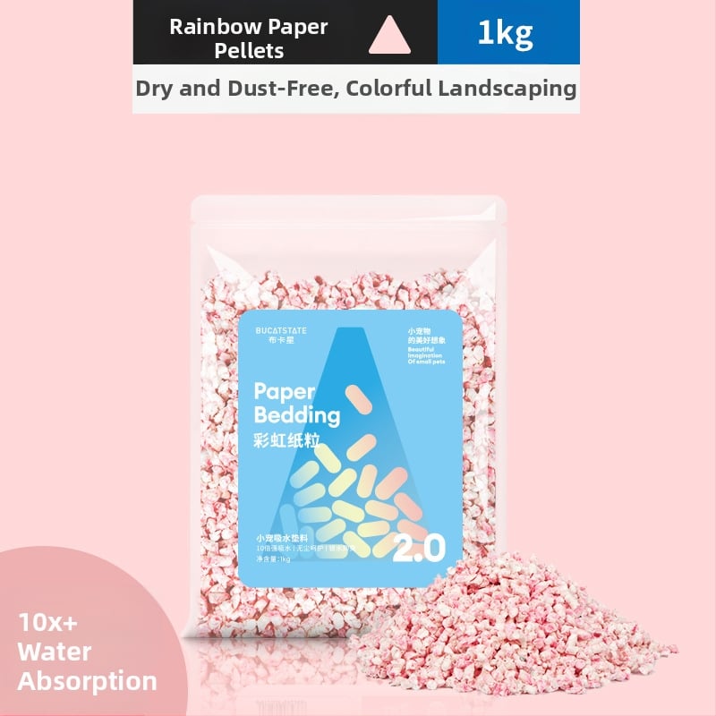 Hamsteru segumu substrāts no virgin koka masas, aromātu kontrole, augsta uzsūkšana, zīmols BUCATSTATE/Buka star