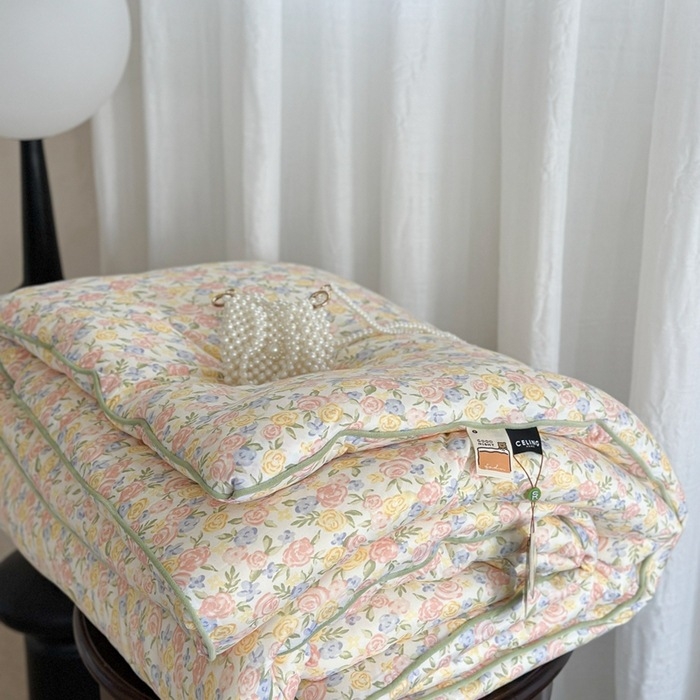 Žieminė megzta medvilninė antklodė su sojų pluošto užpildais, quiltuota, 3–3,5 kg