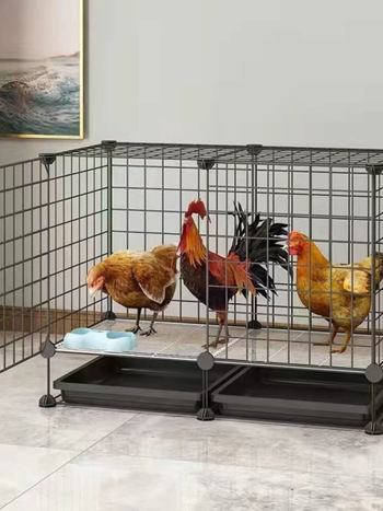 Κλωβός κοτόπουλου εξωτερικός, μεγάλος αγροτικός περίβλημα για εκτροφή με αδιάβροχο σχεδιασμό και εσωτερικό δοχείο σίτισης (Υλικό: Άλλο; Εισαγόμενο: Όχι; Μάρκα: Άλλο; Άδεια IP: Όχι)