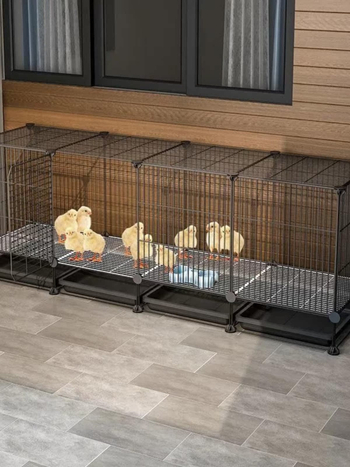 Κλωβός κοτόπουλου εξωτερικός, μεγάλος αγροτικός περίβλημα για εκτροφή με αδιάβροχο σχεδιασμό και εσωτερικό δοχείο σίτισης (Υλικό: Άλλο; Εισαγόμενο: Όχι; Μάρκα: Άλλο; Άδεια IP: Όχι)