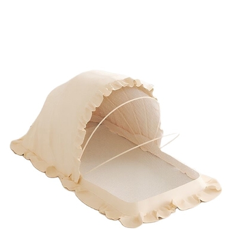 Salokāms guļvates moskītu tīkls zīdaiņiem 0–1 gadu vecumā, ar stiklašķiedras caurulēm