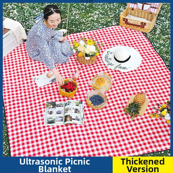 Βαμβακερό στρώμα πικνίκ, παχύτερο για υπαίθριο κάμπινγκ, ανθεκτικό στην υγρασία