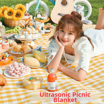 Βαμβακερό στρώμα πικνίκ, παχύτερο για υπαίθριο κάμπινγκ, ανθεκτικό στην υγρασία