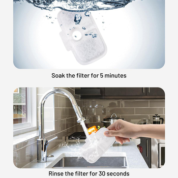 Φίλτρο για Pet Water Dispenser PLWF105PLW – μη υφασμένο υλικό, κατάλληλο για γάτες, κουτί 100 τεμαχίων