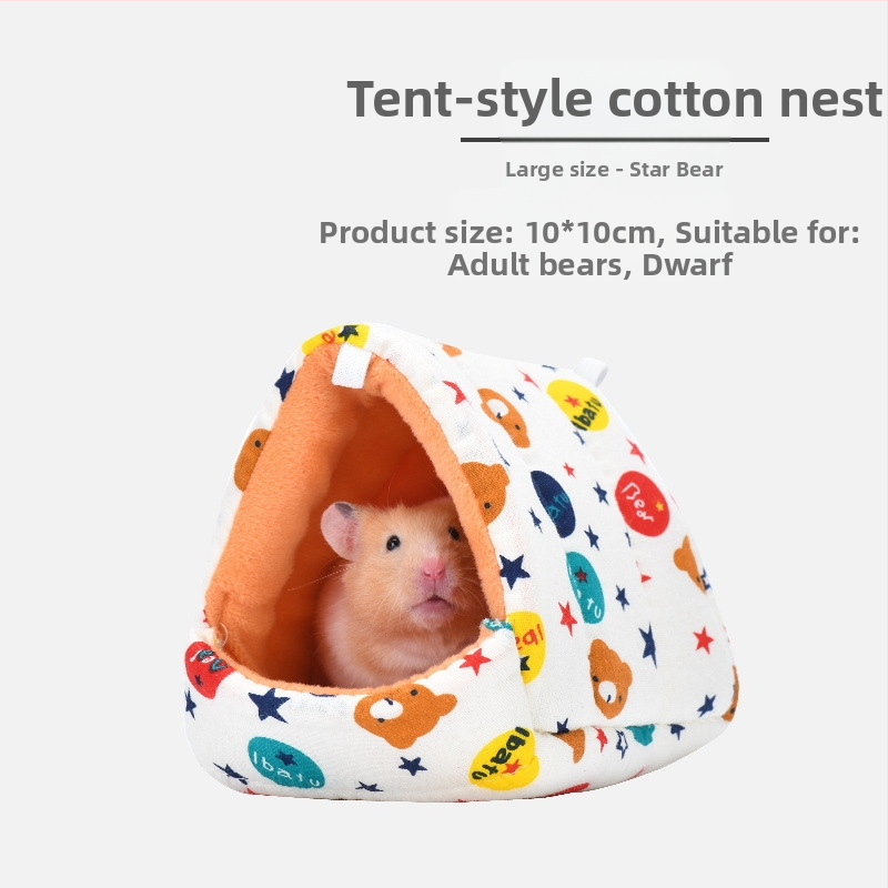 Yee kokvilnas ligzda maziem mājdzīvniekiem — karājama ligzda un gulēšanas maisiņš (materiāls: kokvilna; zīmols: Yee; piemērots mājdzīvniekiem)