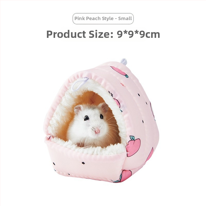 Yee kokvilnas ligzda maziem mājdzīvniekiem — karājama ligzda un gulēšanas maisiņš (materiāls: kokvilna; zīmols: Yee; piemērots mājdzīvniekiem)