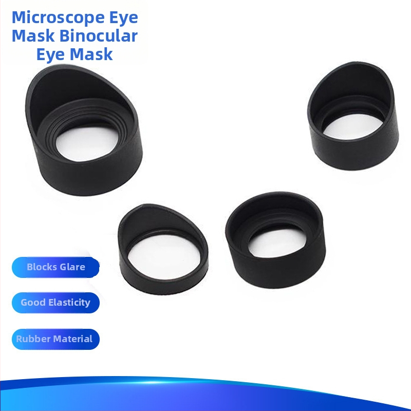 Okuliaro priedas mikroskopui ir teleskopui – guminis akių gaubtas, lenktas ragų sulankstymo dizainas, paukščiams stebėti