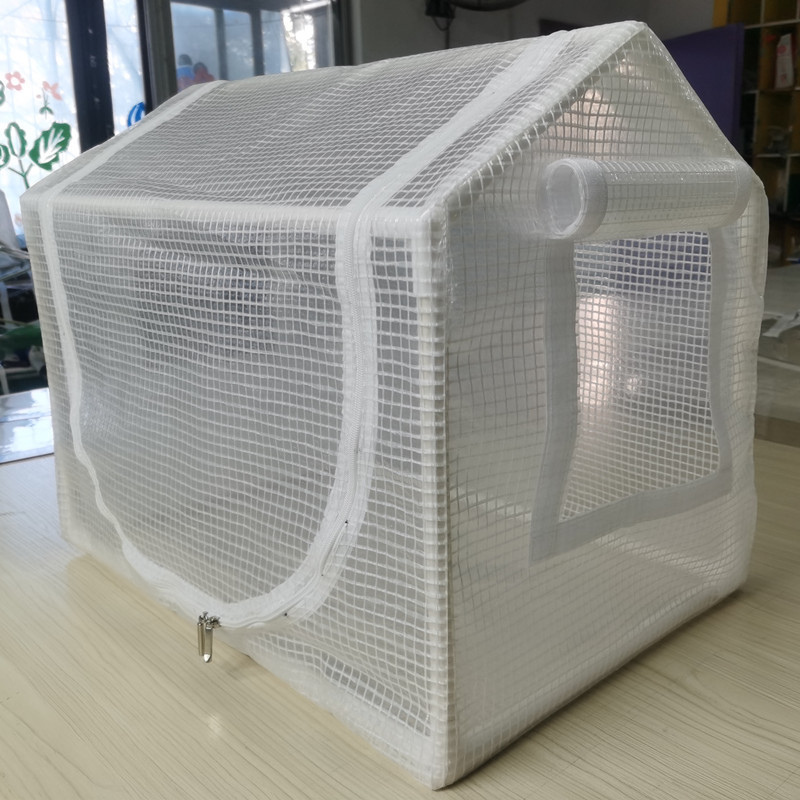 PVC šiltnamis sukulentams – izoliacija ir lietaus atsparumas, prekės ženklas Mika Flower Room, tinkamas sodui, balkonams ir lauke ant palangės