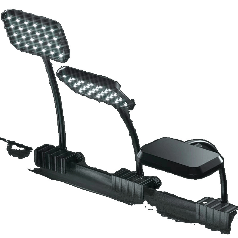 Λυχνία κλιπ ενυδρείου για φυτά, πλαστικό σώμα, ισχύς 8W–13W, βάρος 0,5 kg