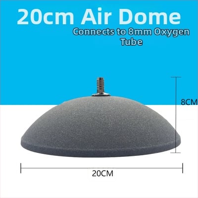 Νούζα φοντάν με μικροπόρο διαχυτήρα για Αροουάνα και Κoi, σωλήνας αερισμού και λωρίδα διαχυτήρα για ενυδρείο