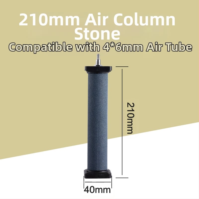 Νούζα φοντάν με μικροπόρο διαχυτήρα για Αροουάνα και Κoi, σωλήνας αερισμού και λωρίδα διαχυτήρα για ενυδρείο