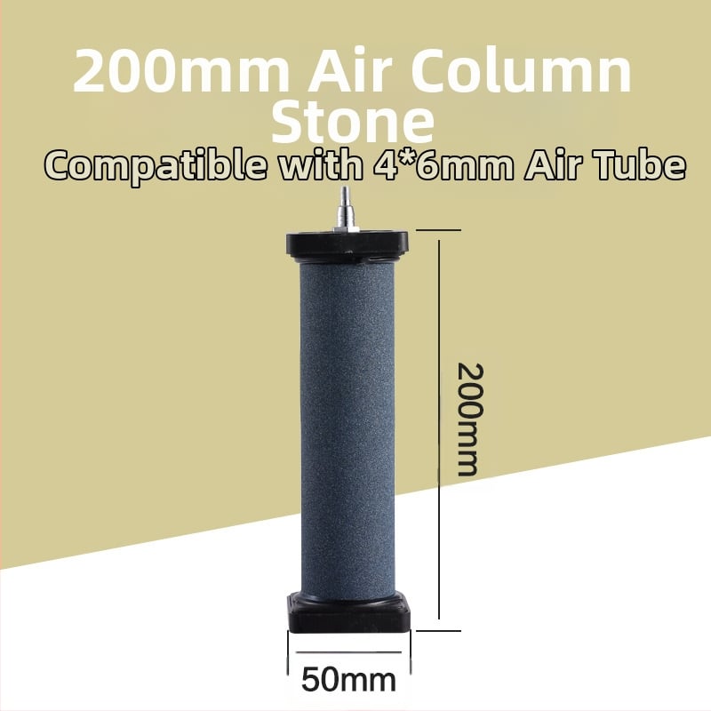 Νούζα φοντάν με μικροπόρο διαχυτήρα για Αροουάνα και Κoi, σωλήνας αερισμού και λωρίδα διαχυτήρα για ενυδρείο