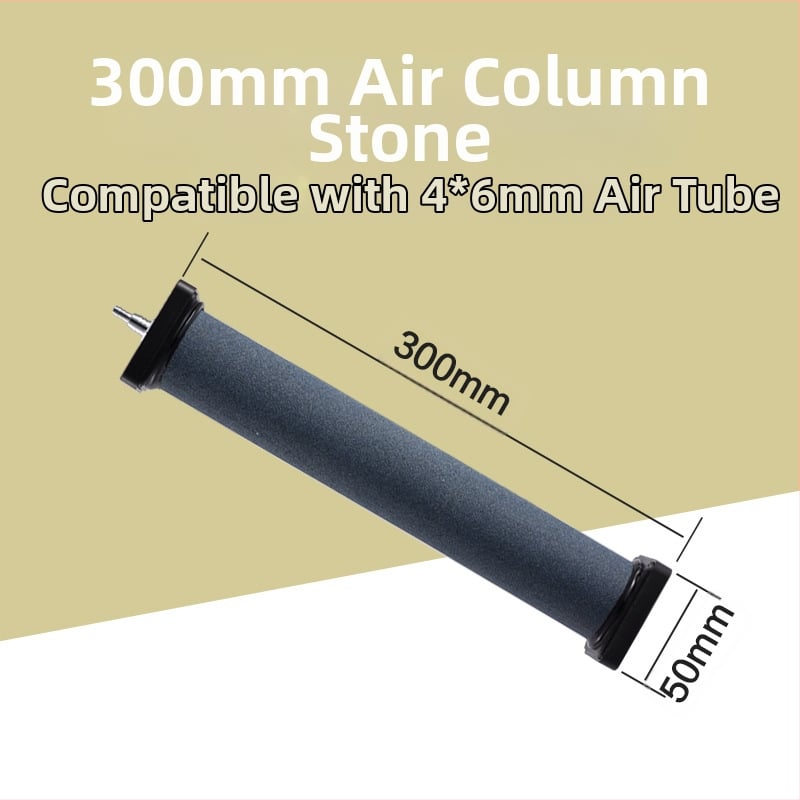 Νούζα φοντάν με μικροπόρο διαχυτήρα για Αροουάνα και Κoi, σωλήνας αερισμού και λωρίδα διαχυτήρα για ενυδρείο