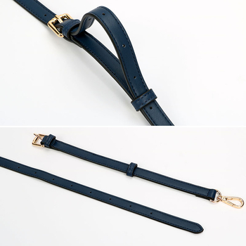 Pečių diržas iš PU odos, ličių tekstūra, plonas, keičiamas