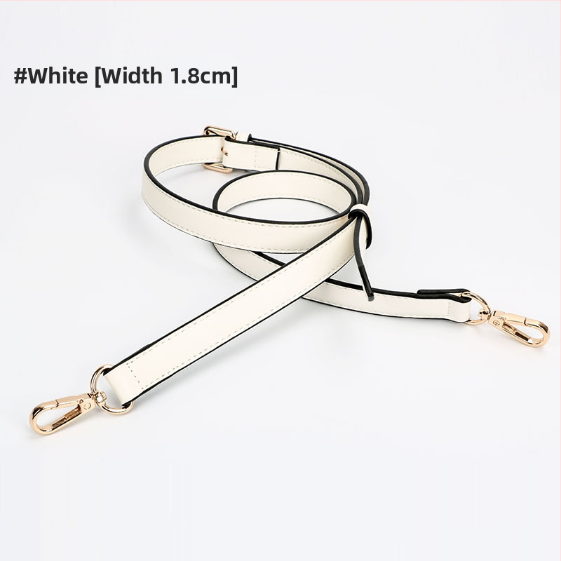 Pečių diržas iš PU odos, ličių tekstūra, plonas, keičiamas