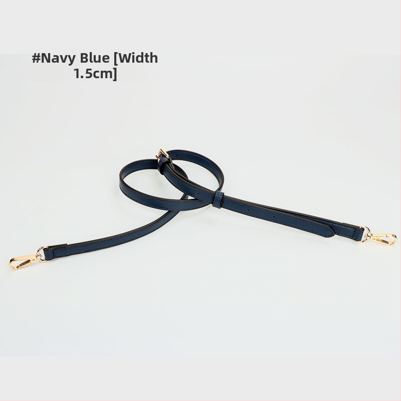 Pečių diržas iš PU odos, ličių tekstūra, plonas, keičiamas