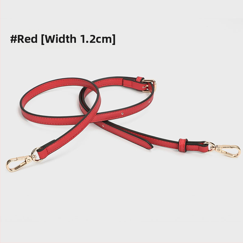 Pečių diržas iš PU odos, ličių tekstūra, plonas, keičiamas