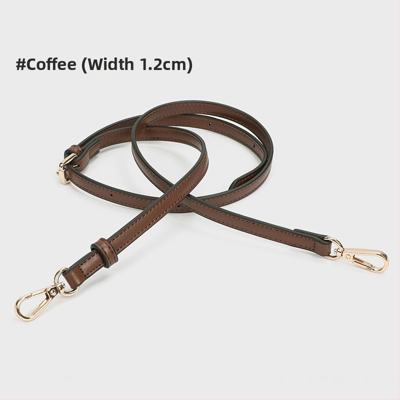 Pečių diržas iš PU odos, ličių tekstūra, plonas, keičiamas