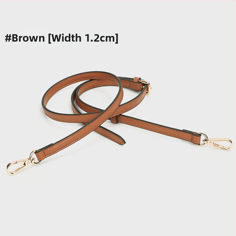 Pečių diržas iš PU odos, ličių tekstūra, plonas, keičiamas