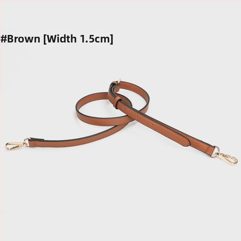 Pečių diržas iš PU odos, ličių tekstūra, plonas, keičiamas